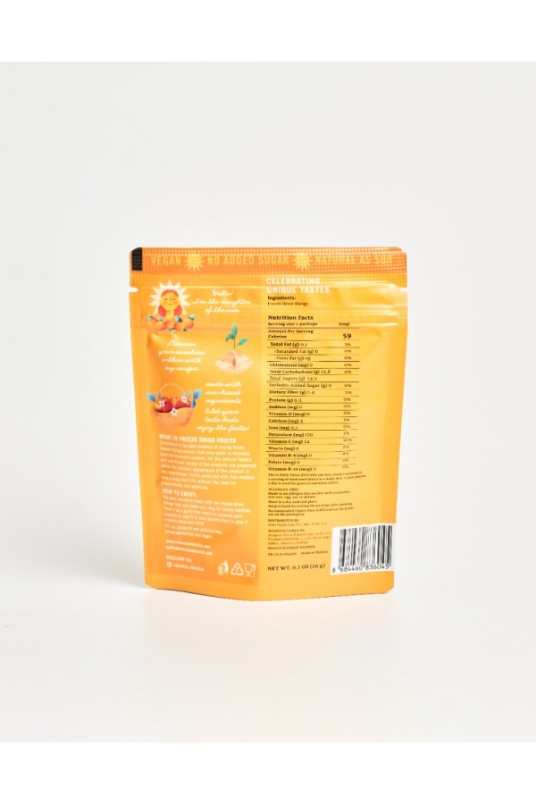 FREEZE DRY MANGO – 20 G FREEZE DRY MANGO – 20 G